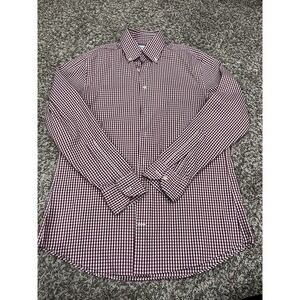 Men's Charles Tyrwhitt Slim Fit  Non iron Checkered Button up‎ (2080)